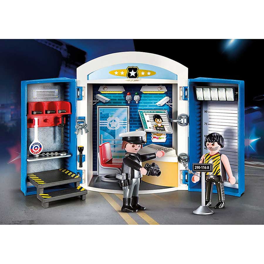 Playmobil - Police Station Play Box (70306)
