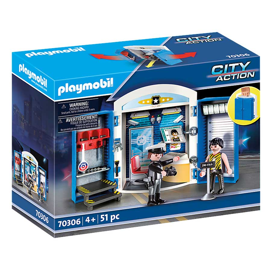 Playmobil - Police Station Play Box (70306)