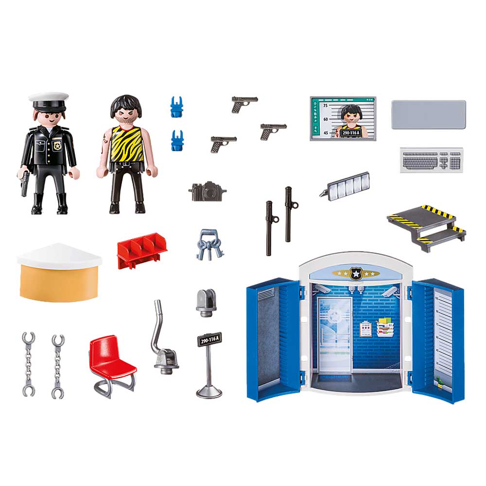 Playmobil - Police Station Play Box (70306)