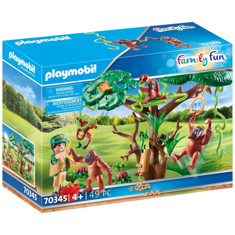 Playmobil - Orangutans With Tree (70345)