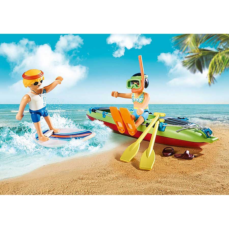 Playmobil - Beach Car With Canoe (70436)