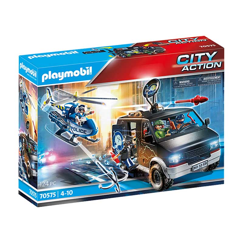 Playmobil - Police Helicopter Pursuit (70575)