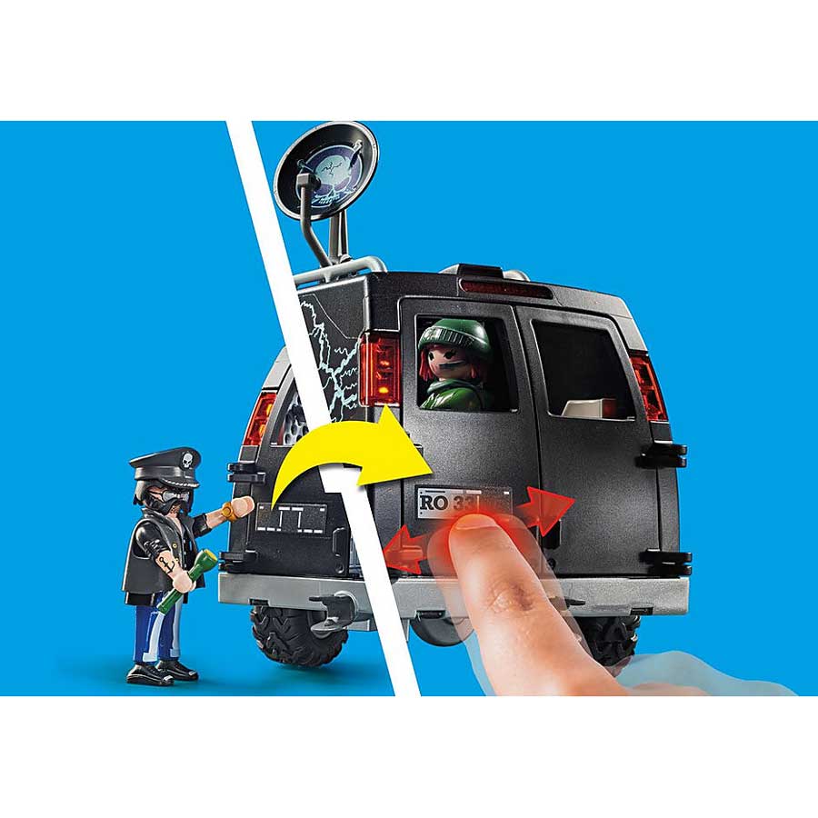 Playmobil - Police Helicopter Pursuit (70575)