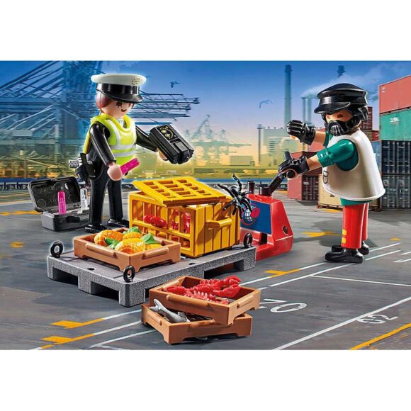 Playmobil - Cargo Customs Check (70775)