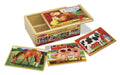 Melissa & Doug - Farm Puzzles In A Box
