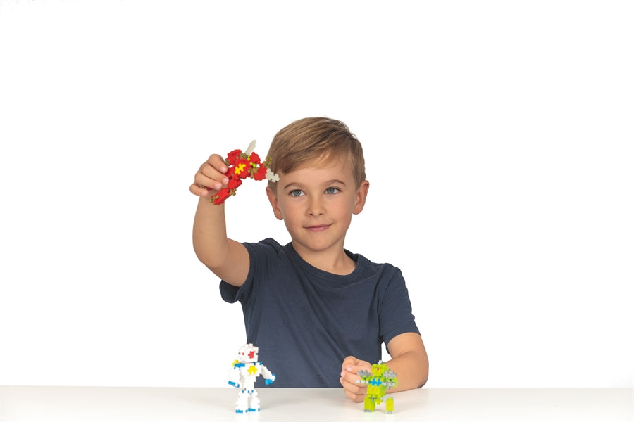 Plus Plus Puzzles - Basic - Robots - 170 Pcs