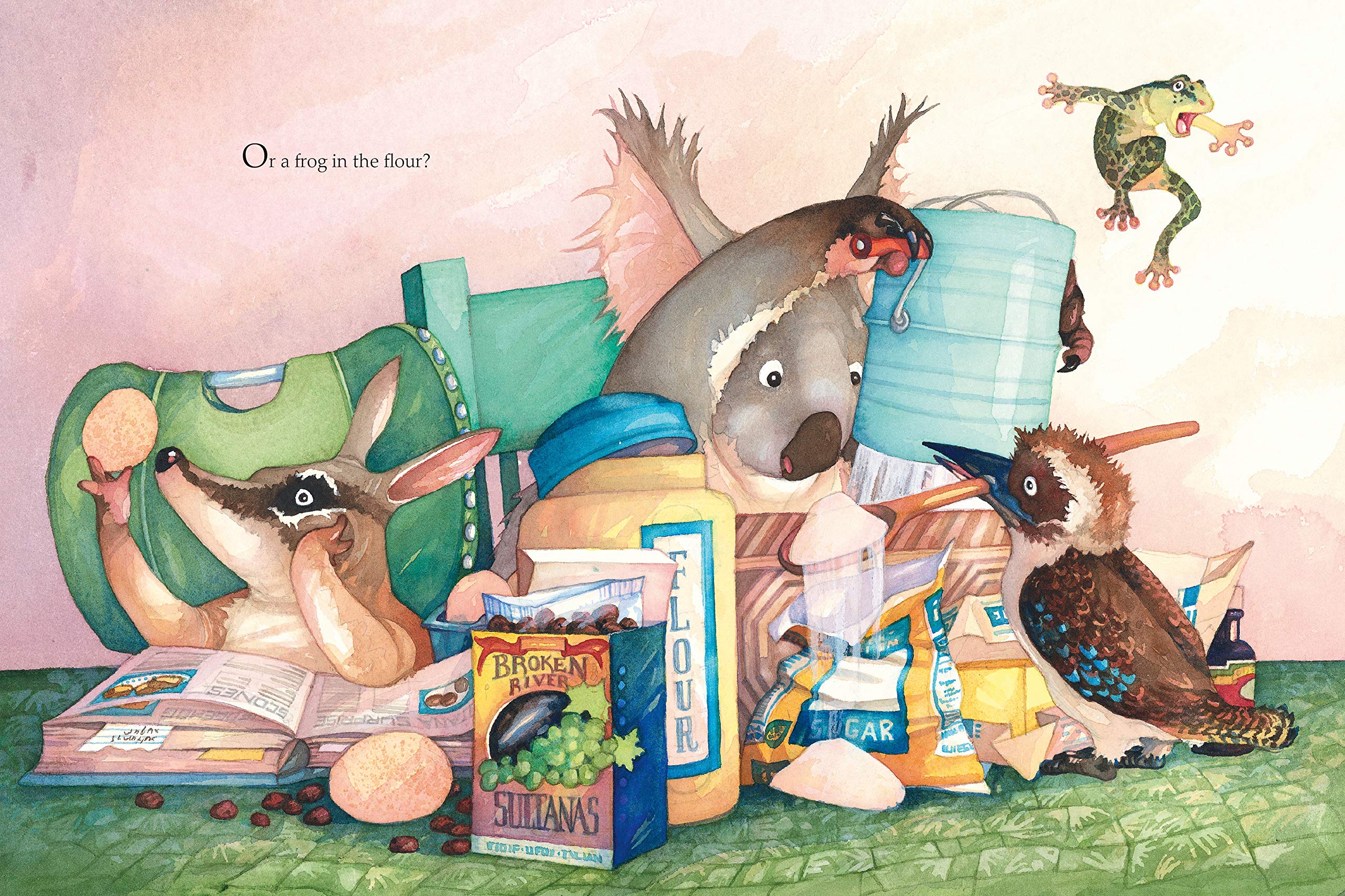 A Giraffe in the Bath  (Paper Back)