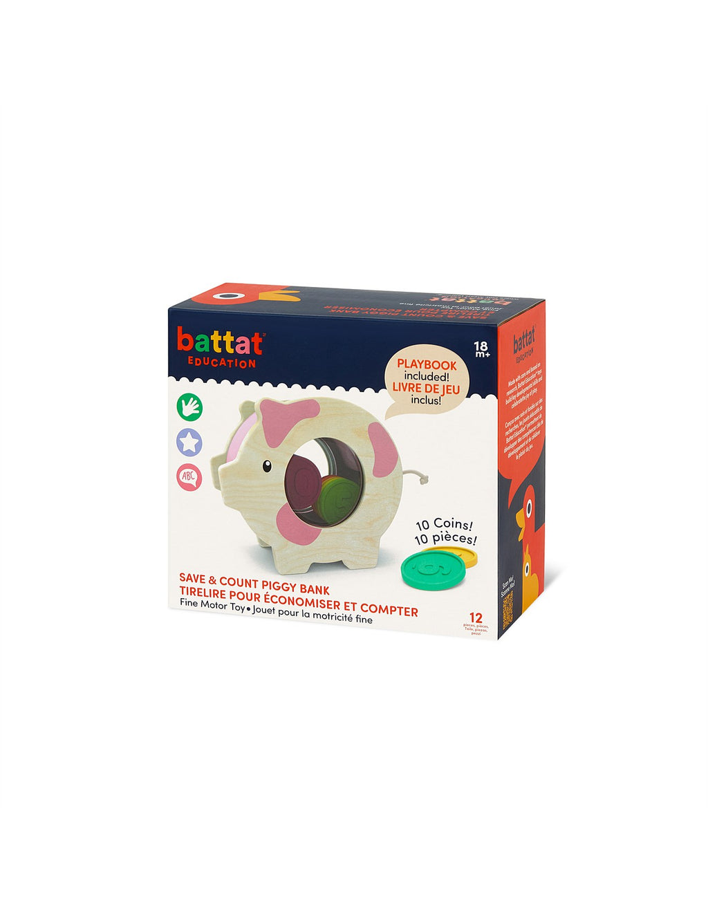 Battat - Save & Count Piggy Bank