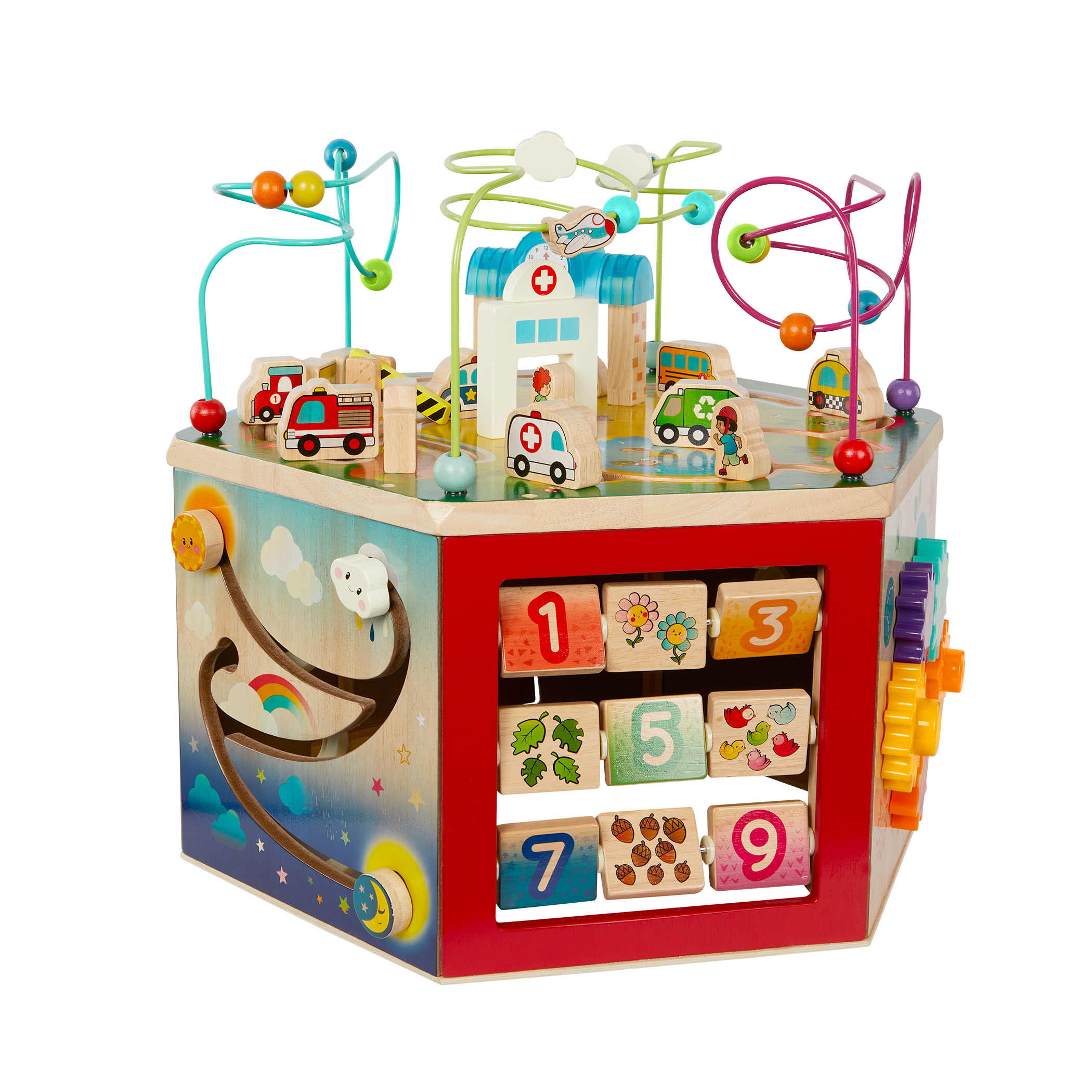 Battat - Wooden Activity Center Curio City