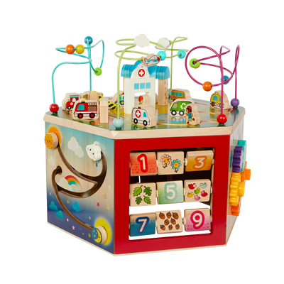 Battat - Wooden Activity Center Curio City