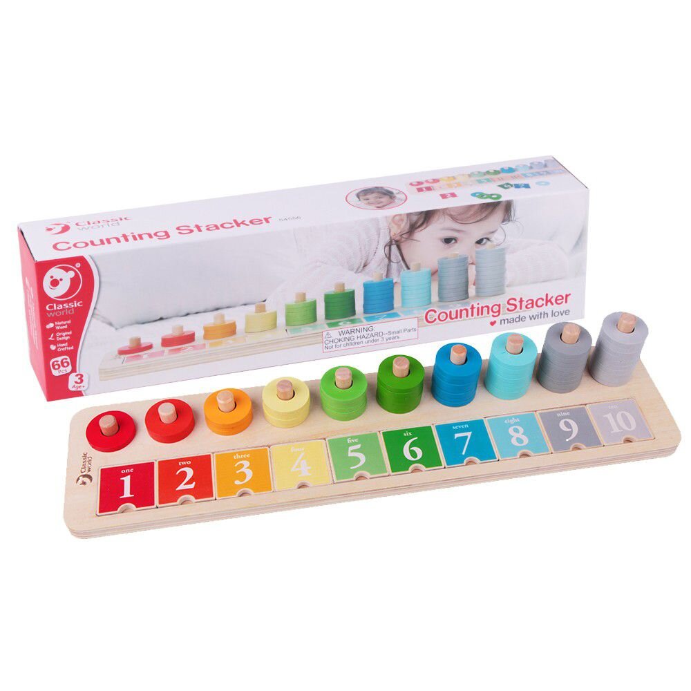 Classic World - Counting Stacker | The Play Room