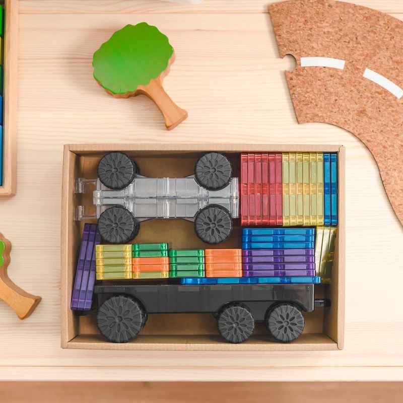 Connetix - Rainbow Transport Pack 50pcs