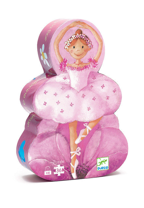 Djeco - Puzzle Silhouette 36pcs - Ballerina