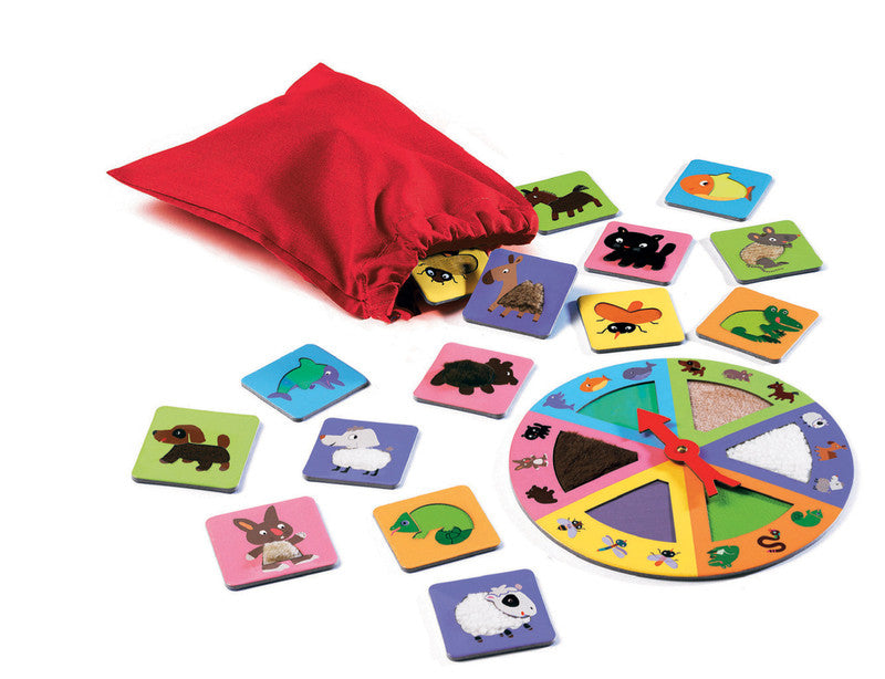 Djeco - Tactilo Loto Animal Game