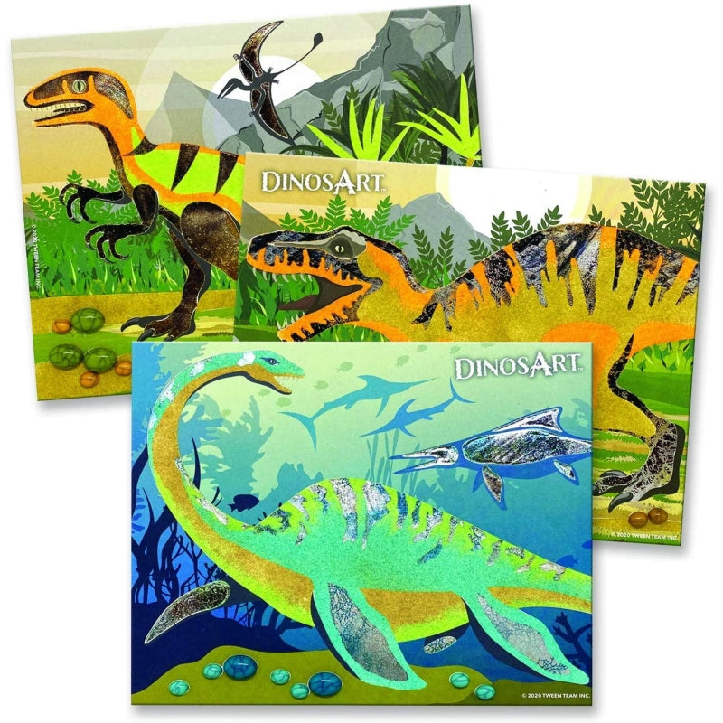 DinosArt - Sand & Foil Art