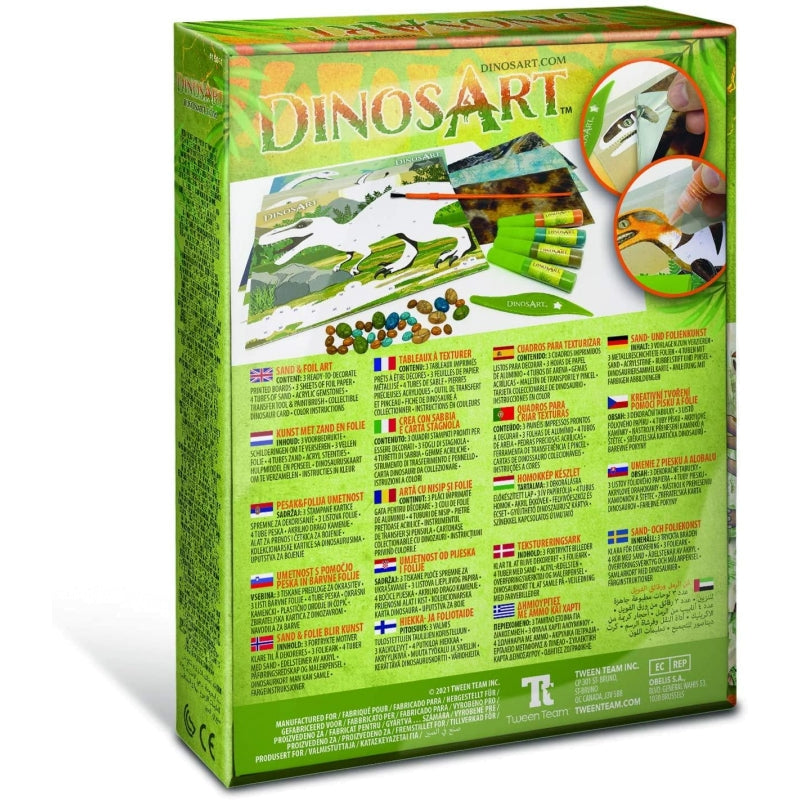 DinosArt - Sand & Foil Art