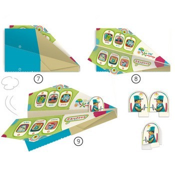 Djeco - Origami Paper Air Planes