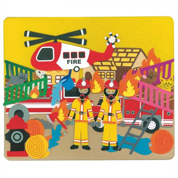 Felt Creations - Fire Engine Set