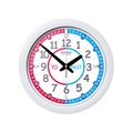 Easy Read - Wall Clock - To/Past - Red/Blue