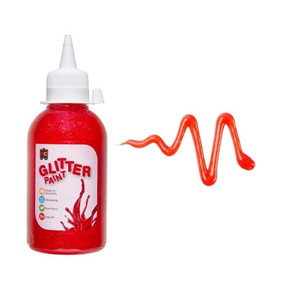 Edvantage - Glitter Paints 250ml - Fairy Pink