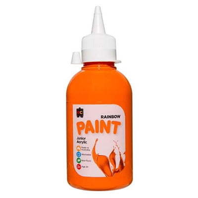 Edvantage - Rainbow Paints 250ml - Orange