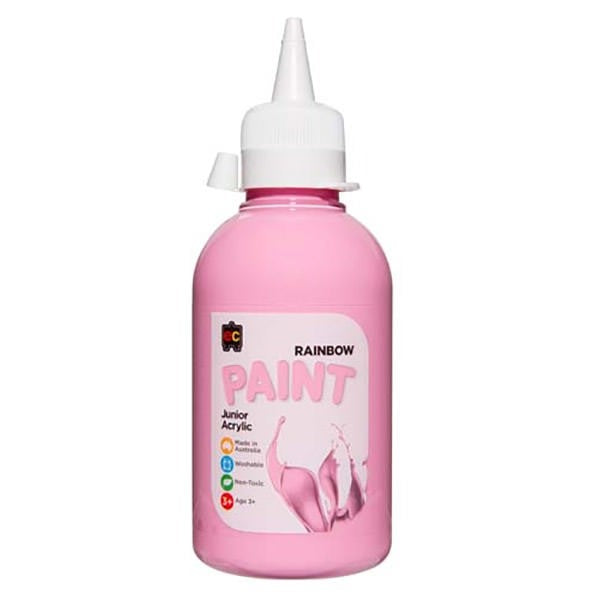 Edvantage - Rainbow Paints 250ml - Pink
