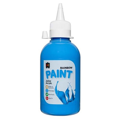 Edvantage - Rainbow Paints 250ml - Sky Blue
