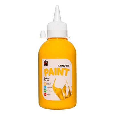 Edvantage - Rainbow Paints 250ml - Warm Yellow