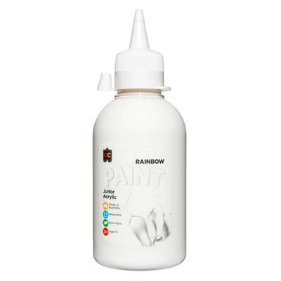 Edvantage - Rainbow Paints 250ml - White