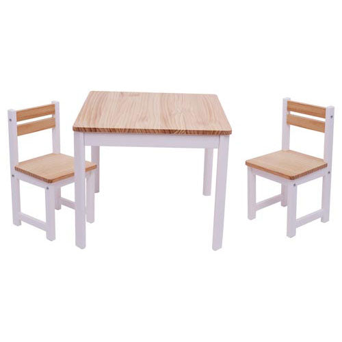 Tikk Tokk - BOSS Envy Table & Chair Set - Square White