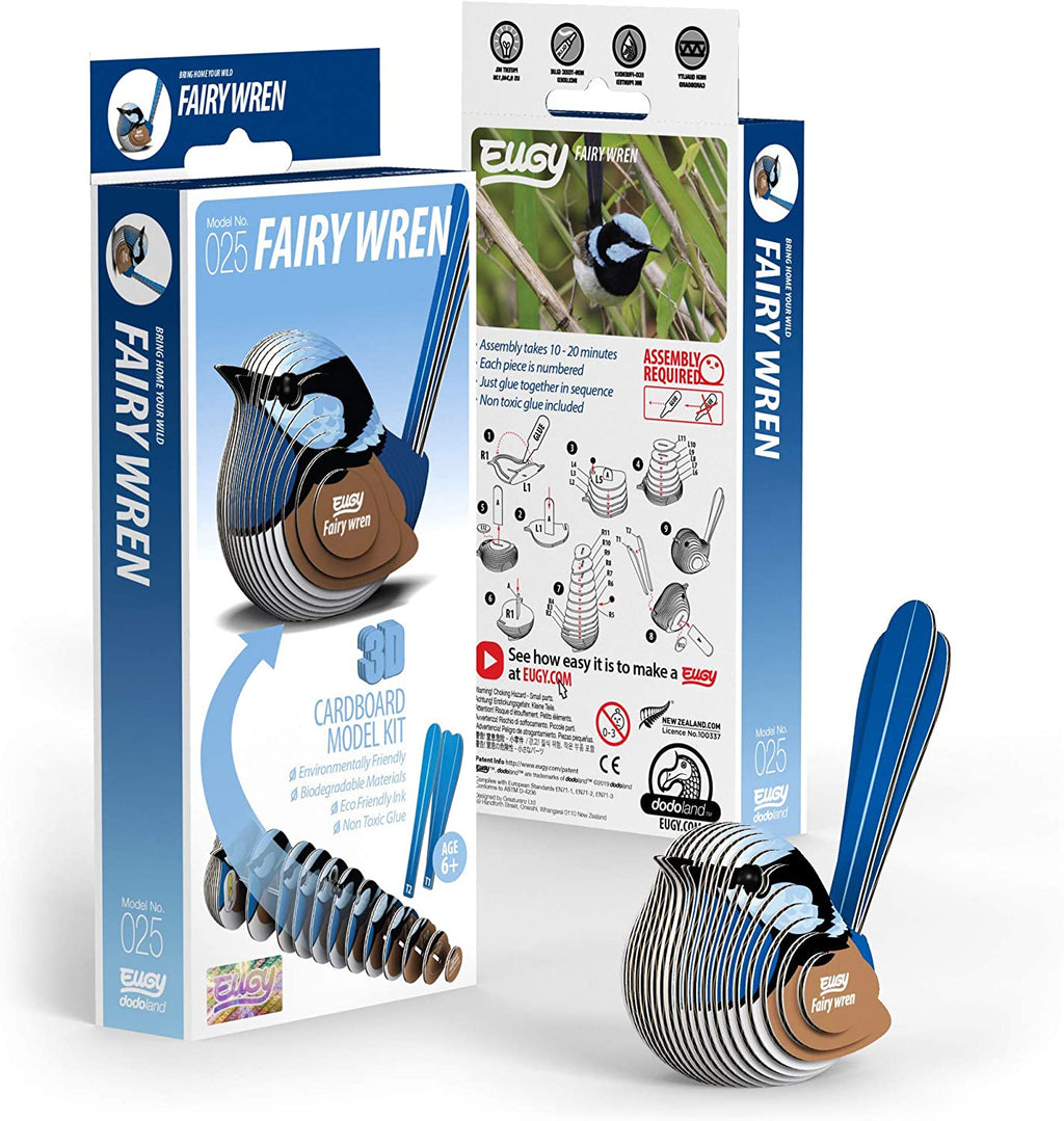 EUGY - Fairy Wren 3D Puzzle