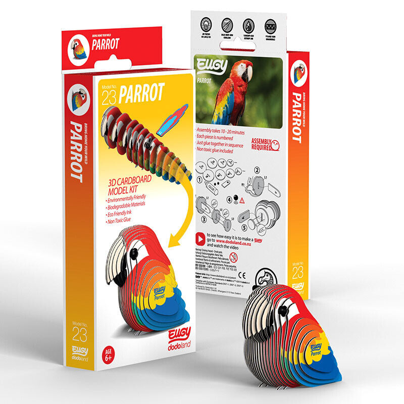 EUGY - Parrot 3D Puzzle