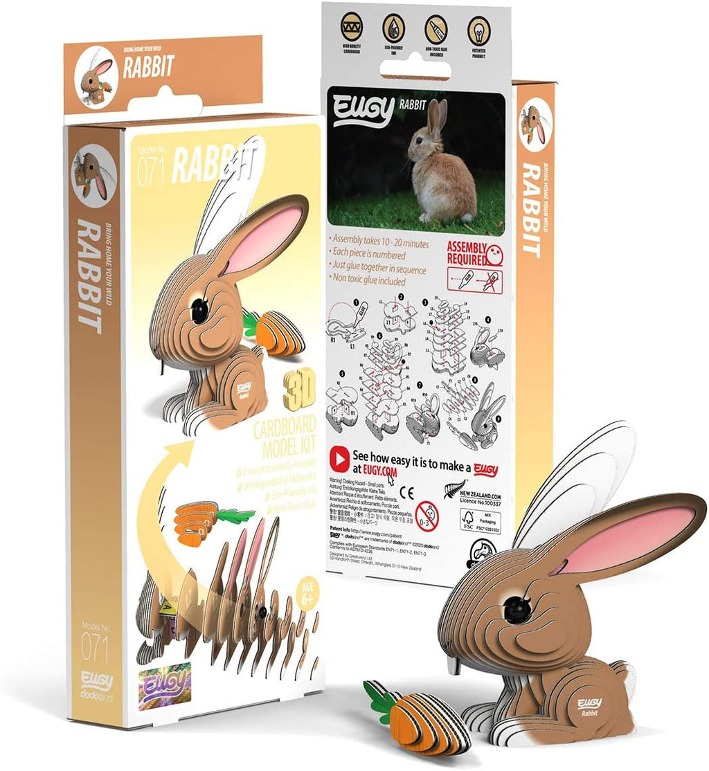 EUGY - Rabbit 3D Puzzle