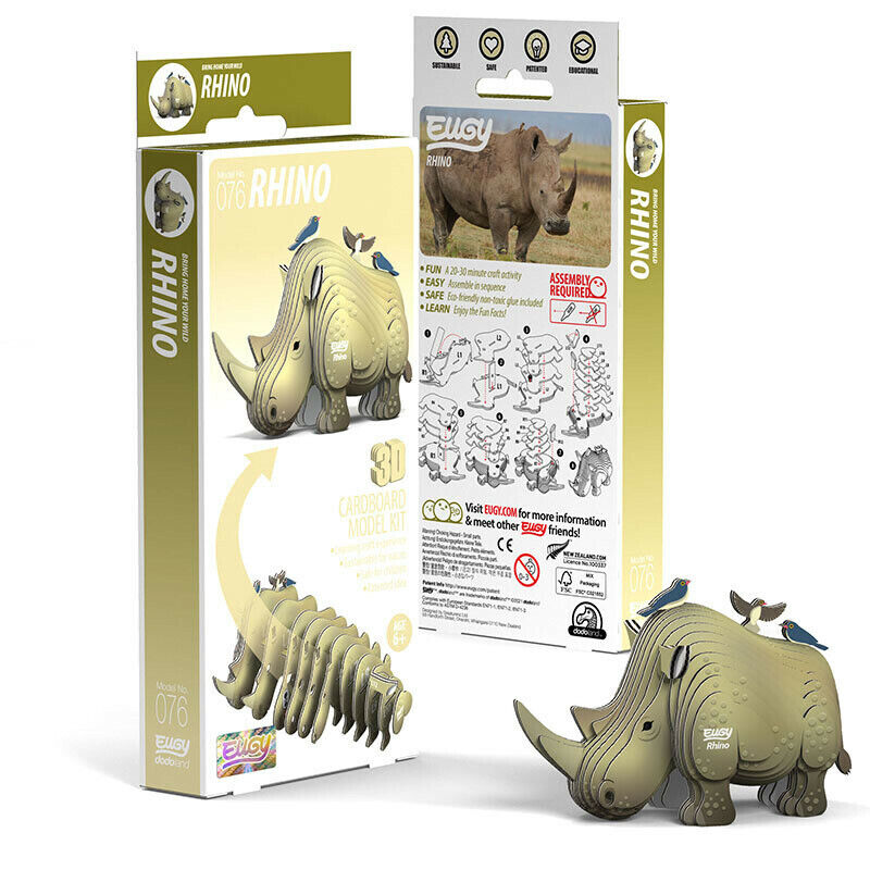 EUGY - Rhino 3D Puzzle
