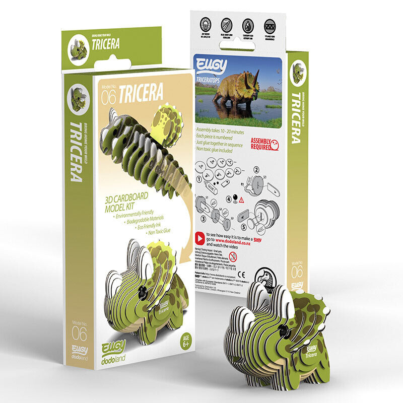 EUGY - Tricera 3D Puzzle
