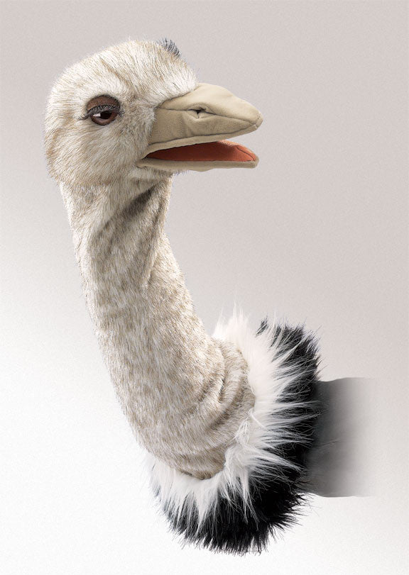 Folkmanis - Ostrich Stage Puppet