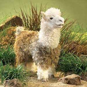 Folkmanis Alpaca Puppet