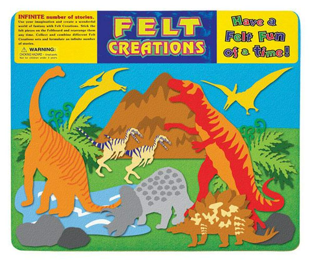 Felt Creations - Prehistoric Dinosaurs Set