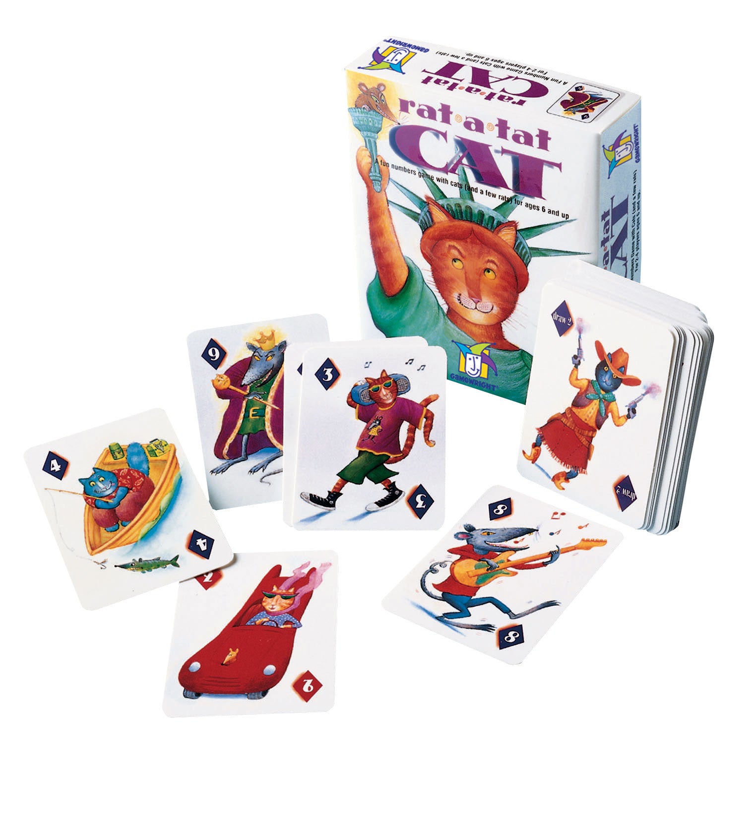Gamewright - Rat A Tat Cat