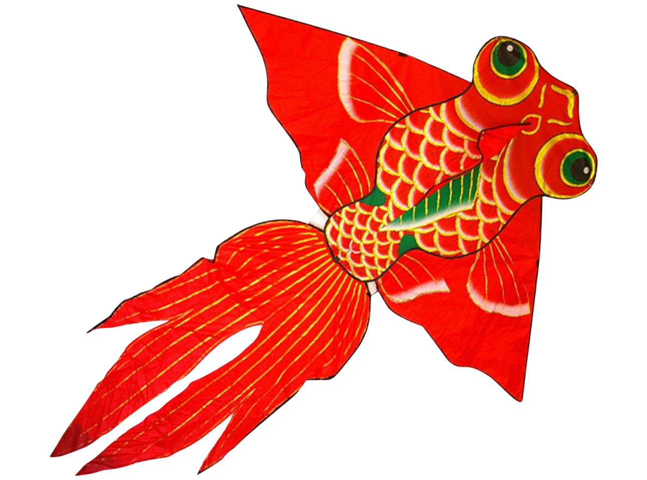 High As A Kite - Giant Gold Fish Kite