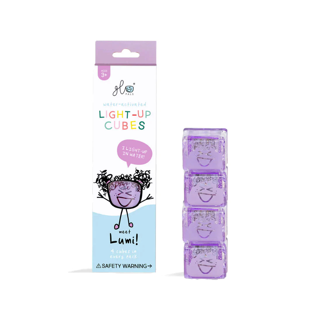 Glo Pals - Light Up Cubes Lumi (Purple)