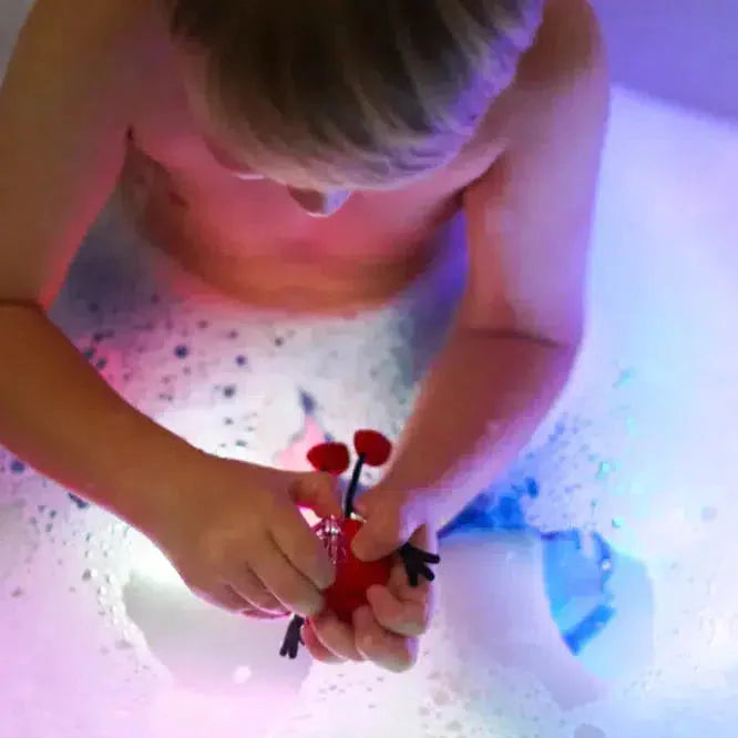 Glo Pals - Light Up Sensory Bath Toy Sammy (Red)