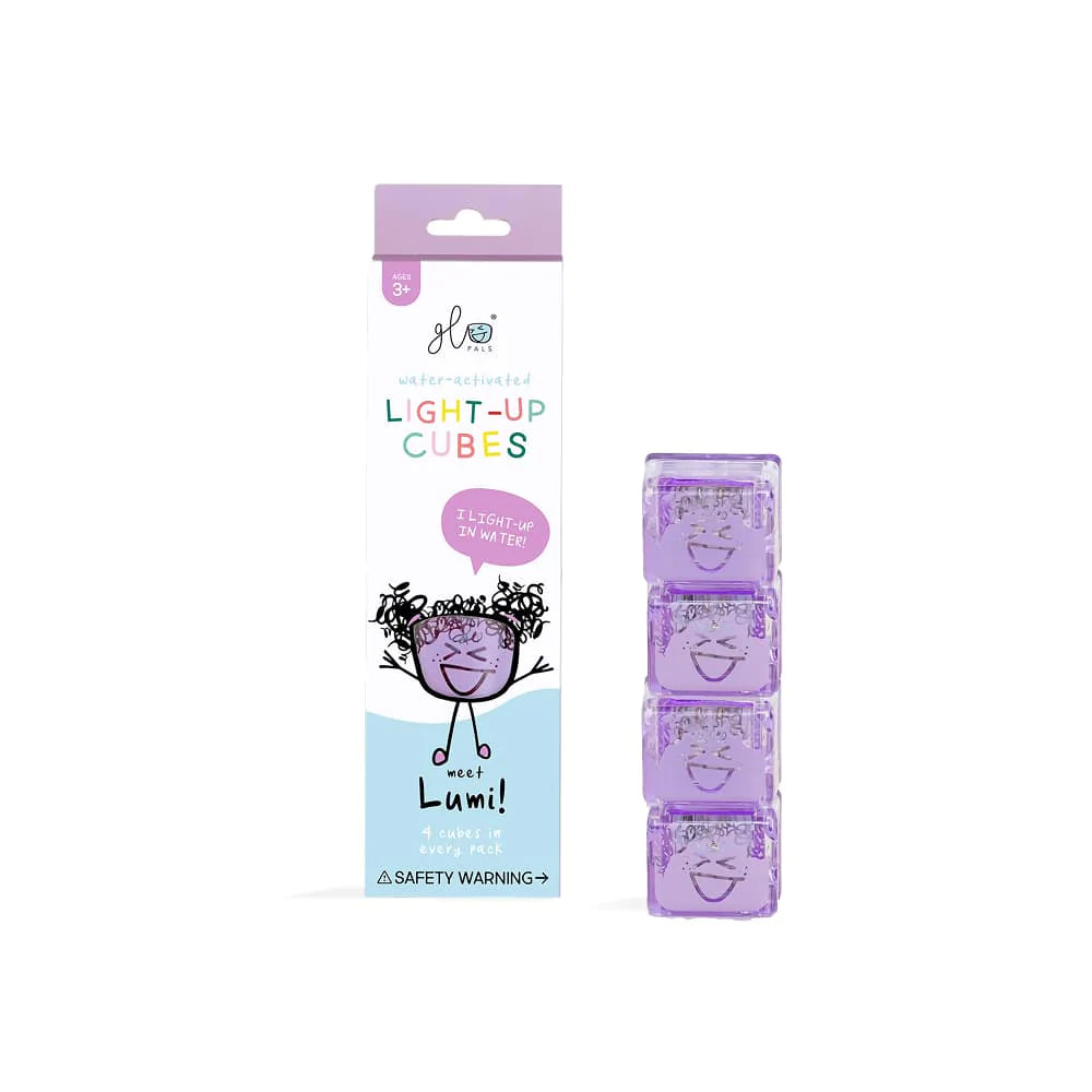 Glo Pals - Light Up Cubes Lumi (Purple)