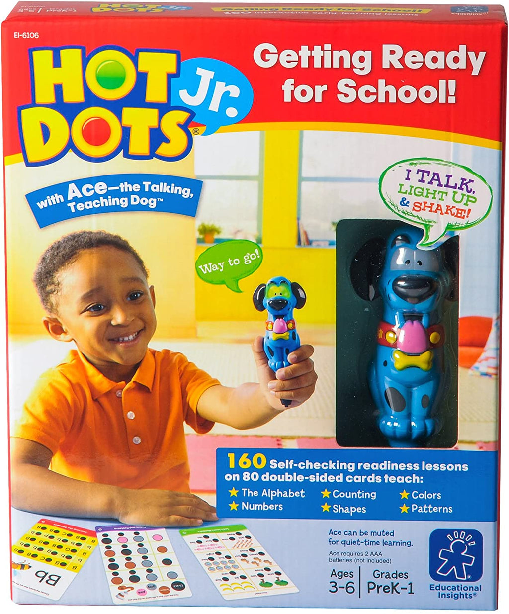 Educational Insights - Hot Dots Jr - Getting Ready For School