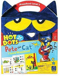 Educational Insights - Hot Dots Jr - Pete The Cat I Love Preschool - Level 1