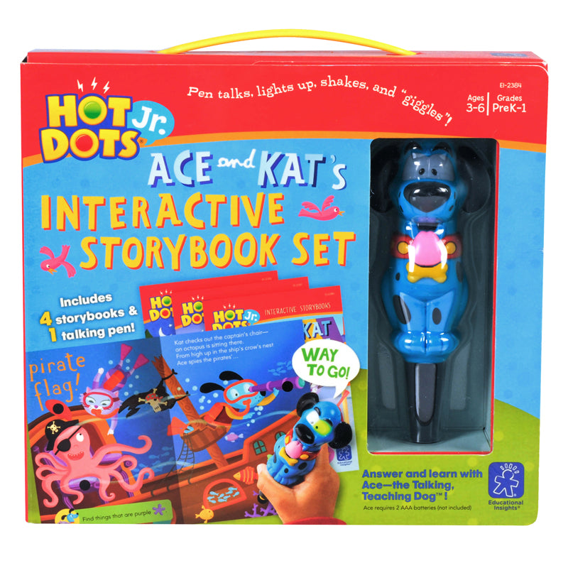 Educational Insights - Hot Dots Jr - Ace & Kats Interactive Storybook