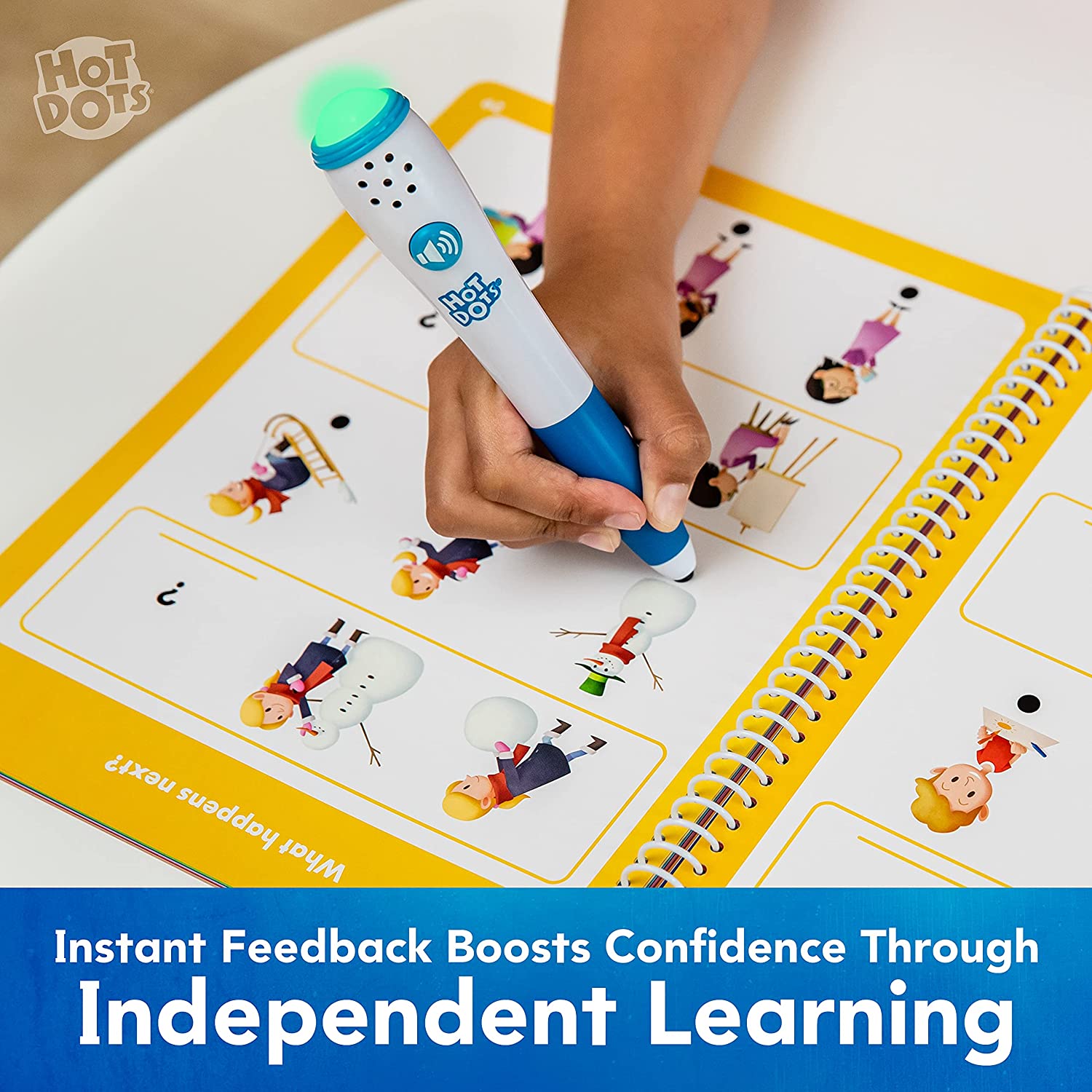 Educational Insights - Hot Dots - Lets Learn Reading Workbook - Pre K