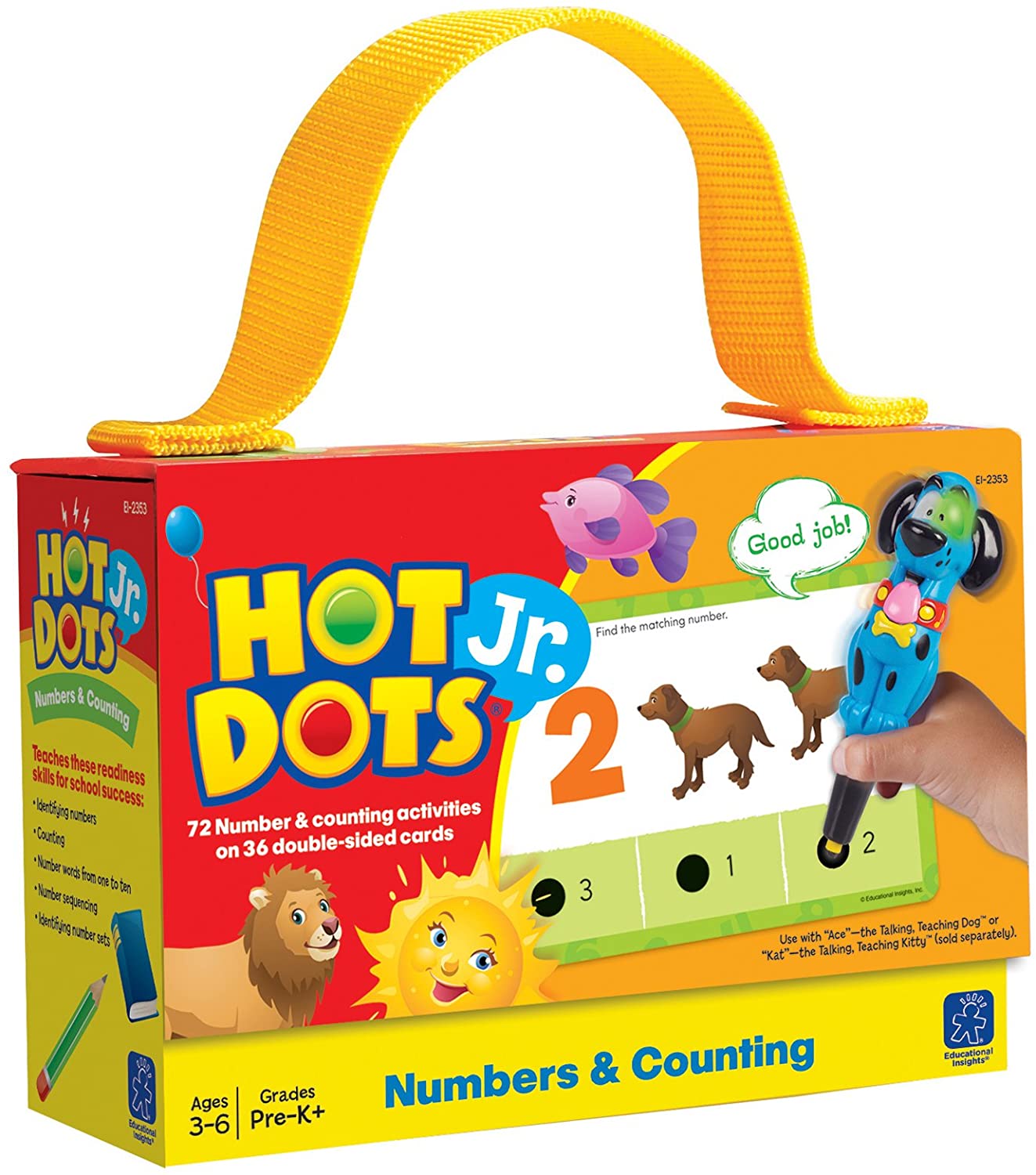 Educational Insights - Hot Dots Jr - Card Set Numbers & Counting