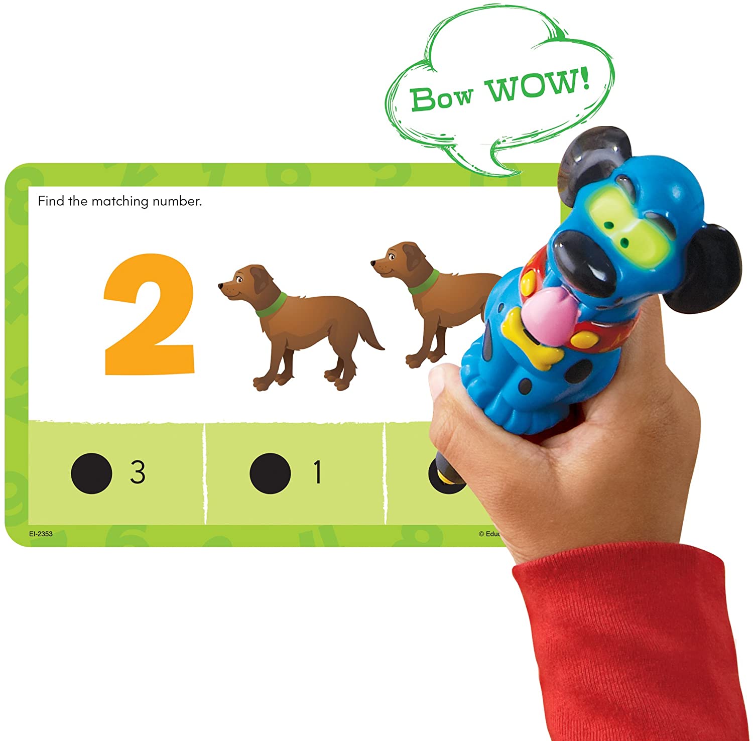 Educational Insights - Hot Dots Jr - Card Set Numbers & Counting