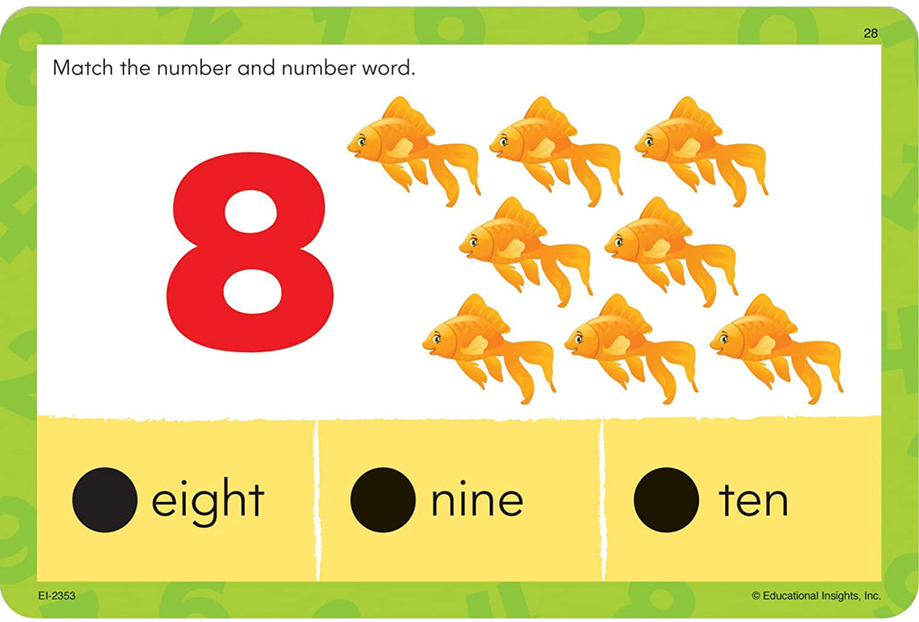 Educational Insights - Hot Dots Jr - Card Set Numbers & Counting